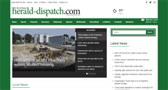 Desktop Screenshot of herald-dispatch.com